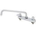 Ts Brass 5f-8clx12 Equip 8 C Deck Mount Workboard Faucet With 12 Swing Nozzle 