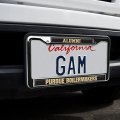 Purdue University Alumni Logo Full Size Standard License Plate Metal Frame
