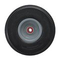 Magline 131010 10 Diameter Microcellular Foam Wheel With Red Sealed Semi Precision Ball Bearings 