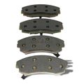 Autospecialty 24-315-02 Plus Series Front Semi-metallic Shimmed Disc Brake Pads 