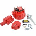 High Performance Hei Ignition Tune Up Kit For Sbc And Bbc With Gm Distributor 42000 Volt Coil Rpm Module Cap Rotor Model
