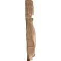 Ekena Millwork Onl24x05x01fral Medium Farmingdale Center With Scrolls 24 8-inch X 5 1 3 4-inch Alder 