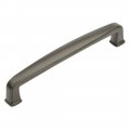 Cosmas 10 Pack 4392-128gph Graphite Modern Cabinet Hardware Handle Pull 5 Inch 128mm Hole Centers 