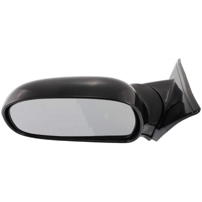 Chevy S10 1994 1995 1996 1997 1998 Door Mirror Driver Side Manual Glass Folding Large 6in X 7in Below Eyeline Smooth Black