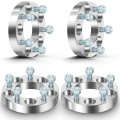 Aintier 4pcs 1 5x4 Wheel Spacers 5 Lug Center Bore 82 5mm Studs 2 Adapters Fit For Town Car 1982-2004 B3000 1994-2007 Edge
