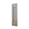 Jubest 8 Sliding Barn Door Handle Stainless Steel Modern Simple Finger Flush Pull For Gates Garages Doors Cabinets Closet And 