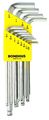 Bondhus 16936 Set Of 12 Balldrivera L-wrenches With Briteguard Finish Long Length Sizes 050-5 16-inch 