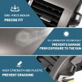 Kuafu Center Dash A C Outlet Air Vent Panel Compatible With 2008-2013 Toyota Corolla Abs Plastic Painted Dashboard Bezel Trim