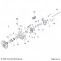 Polaris Outer Clutch Post Genuine Oem Part Qty 1