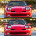 Clear Lens Front Bumper Turn Signal Light Set For 1989 To 1992 Toyota Supra Mark 3 A70 Ma70 Ga70 Turbo Left And Right Pair