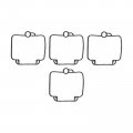 Carbpro 18-5060 4 Sets Carb Carburetor Rebuild Repair Kit For Suzuki Gsx600f Gsx750f Katana K L