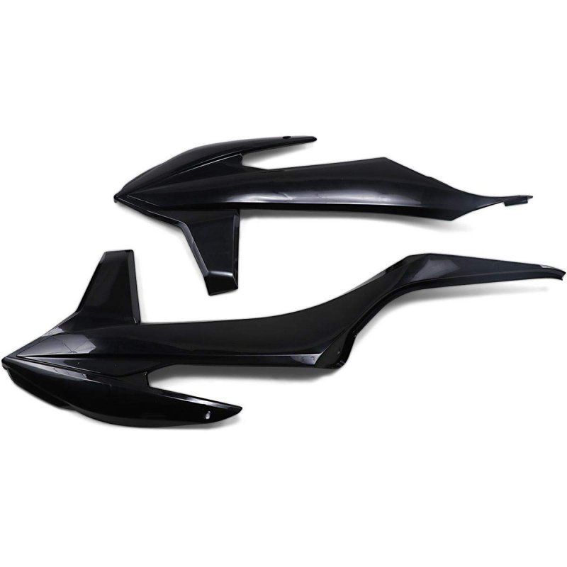 Powerflow Radiator Shrouds Black For 19-22 Ktm 250sxf Part Number 1cyc-1905-12
