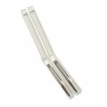 Uxcell Metric Machine Tap M8 X 1 H2 High Speed Steel 3 Straight Flutes Screw Tapping Threading Machinist Repair Diy Tool 2pcs