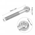 Uxcell M16 X 100mm Machinery Shoulder Swing Lifting Eye Bolt 304 Stainless Steel Metric Thread