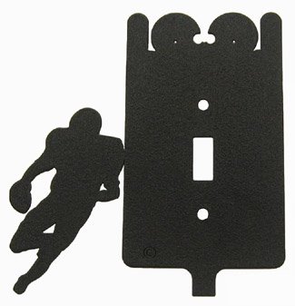 Football Single Light Switch Plate Cover