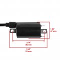 Caltric 30500-ml7-013 30500ml7013 Ignition Coil With Spark Plug Boot Cap Compatible Honda