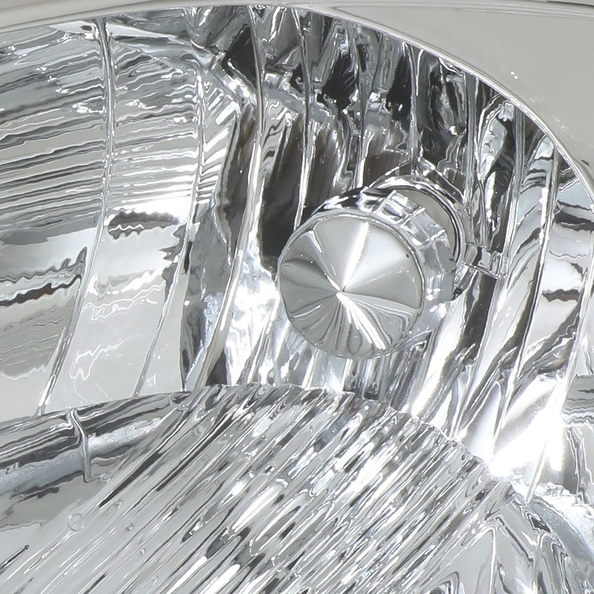 Auto Dynasty Chrome Housing Clear Corner Head Lamps Tool Kit For Sienna 04-05