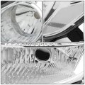 Auto Dynasty Chrome Housing Clear Corner Head Lamps Tool Kit For Sienna 04-05