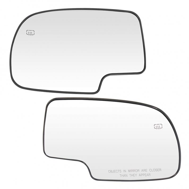 Driver Side And Passenger Mirror Glass Replacement Fit For 2003-2006 Cadillac Escalade Esv 2002-2006 Chevrolet Avalanche 1500