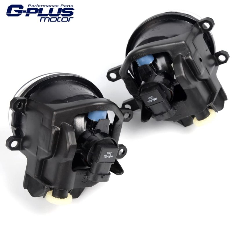 Bumper Fog Lights Replacement For 2016 2017 Toyota Rav4 Clear Driving Lamps A Pair W Bulbs Switch Wiring Kit