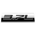 Chrome Finish Metal Emblem 3 7l Badge Black Letter