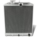 Full Aluminum 2-row 42mm Cooling Radiator Compatible With Civic 92-00 Del Sol 93-97 Integra 94-01 Manual Transmission Models