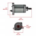 Caltric Starter Motor Compatible With Kawasaki Ninja Zx -10r Krt Edition 2016 2017 2018