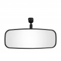 Center Rear View Convex Mirror For 2017 2023 Polaris Ranger 500 570 900 1000 Xp With Factory Drop Down Mounting Tab Wide Angle