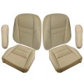 Secos Tan Replacement Driver Passenger Side Bottom Top Lean Back Seat Covers Armrest For Honda Cr-v 2007 2008 2009 2010 2011 
