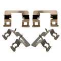 Front Brake Pad Set For Chevy Express 1500 And 2500 2014 Ceramic Friction Material Silver Classification Replacement 19286282