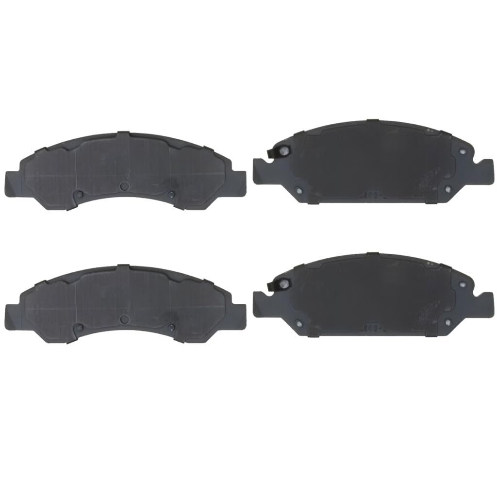 Front Brake Pad Set For Chevy Express 1500 And 2500 2014 Ceramic Friction Material Silver Classification Replacement 19286282