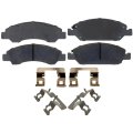 Front Brake Pad Set For Chevy Express 1500 And 2500 2014 Ceramic Friction Material Silver Classification Replacement 19286282