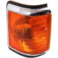 Turn Signal Corner Light For Ford F150 F250 F350 1990 1991 Passenger Side Black And Chrome Trim Fo2521106 E9tz13200e 