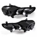 G-plus Front Fog Lights Pair Compatible With Ford Escape 2013-2016 Kuga Driving Lamps Driver Passenger Black Housing Clear Lens