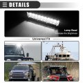 Motoforti Universal Led Light Bar Flood Spot Combo Driving Working Fog Lights For Car Rack Bumper Off-road Pickup Trucks 7 Inch