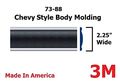 1973-1987 Chevy Gmc Black Side Body Trim Molding Full Size Pickup Truck 80 Roll 2 25 Wide C10 C20 C30 K10 K20 K30 V10 Suburban