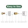 12 Pcs X 1 Standoff Screws Stainless Steel Wall Mount Sign Mounting Hardware Kit With 14pcs For Hanging Acrylic Glass Signs