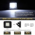 Vipmotoz Full Led License Plate Light Tag Lamp Assembly Replacement Pair For 2015-2020 Ford F150 Pickup Truck 6000k Diamond