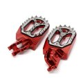 Dirt Bike Foot Pegs Fit For Crf150ra 2007-2022 Crf250ra 2004-2022 Crf450ra 2002-2020 Cnc Off Road Pedals Motorcycle Footpegs