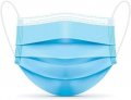 250 Masks Disposable Face Mask 3-ply Adult Single Use Facial Cover With Elastic Earloops For Home Office School And Outdoors 