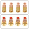 71 Pcs Tig Welding Torch Kit Alumina Nozzle Collets Stubby Gas Lens Fittings Fit For Wp-17 18 26
