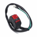 Httmt Xh3103-b-00 Motorcycle Black Red Kill On-off Switch For Atv Scooter Dirt Bike 7 8 22mm Handle Bar Suzuk Yamah Kawasak H-d 