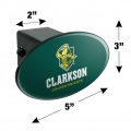 Clarkson Golden Knight Oval Tow Hitch Cover Trailer Plug Insert 2