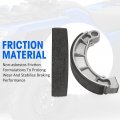 Rear Brake Shoes For Honda Rancher 350 400 420 Foreman 450 500 520 Oem 06430-hn0-a30 06430-hn0-a20 06430-hn0-a01