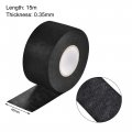 Uxcell Adhesive Cloth Fabric Tape Looms Single-side 45mm X 15m Black