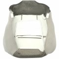 Kuafu New Gray Driver Side Bottom Seat Cover Cloth Compatible With 2001 2002 2003 Ford F150 Xlt Super-crew Cab Single 4x4 2wd