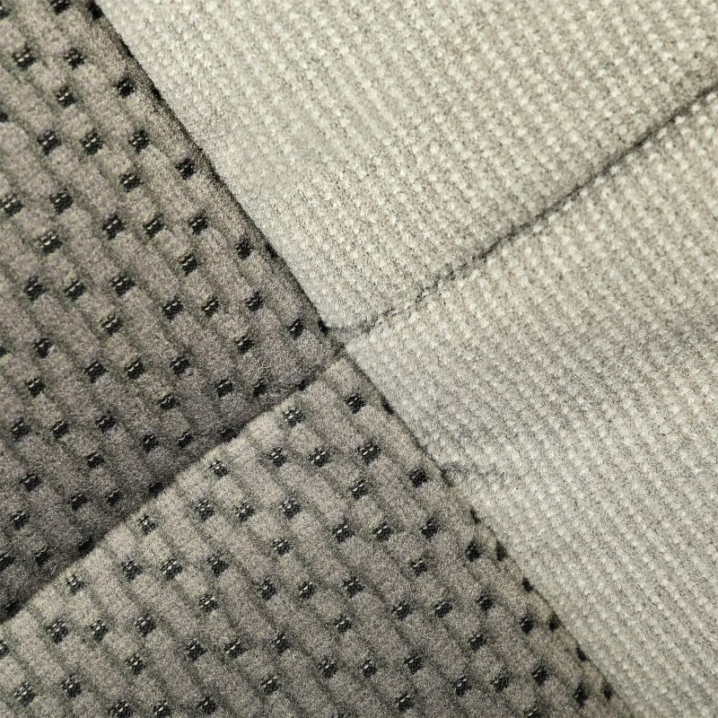 Gray Driver Side Bottom Seat Cover Cloth For 2001 2002 2003 Ford F150 Xlt Super Crew Cab Single 4x4 2wd Model Go-219