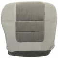 Kuafu New Gray Driver Side Bottom Seat Cover Cloth Compatible With 2001 2002 2003 Ford F150 Xlt Super-crew Cab Single 4x4 2wd