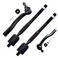 4 Piece Front Inner And Outer Tie Rod End Kit Ev420 Es3600 Es3601 For Lexus Es300 2002 2003 Toyota Camry 2006 Avalon Solara 
