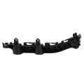Ch1043101 Front Bumper Cover Stiffener Bracket For Chrysler 200 2011 2014 Passenger Right Side Polished Black Plastic